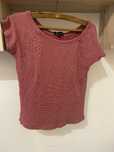 Bordowy tshirt bluzka 36 s 38 m reserved