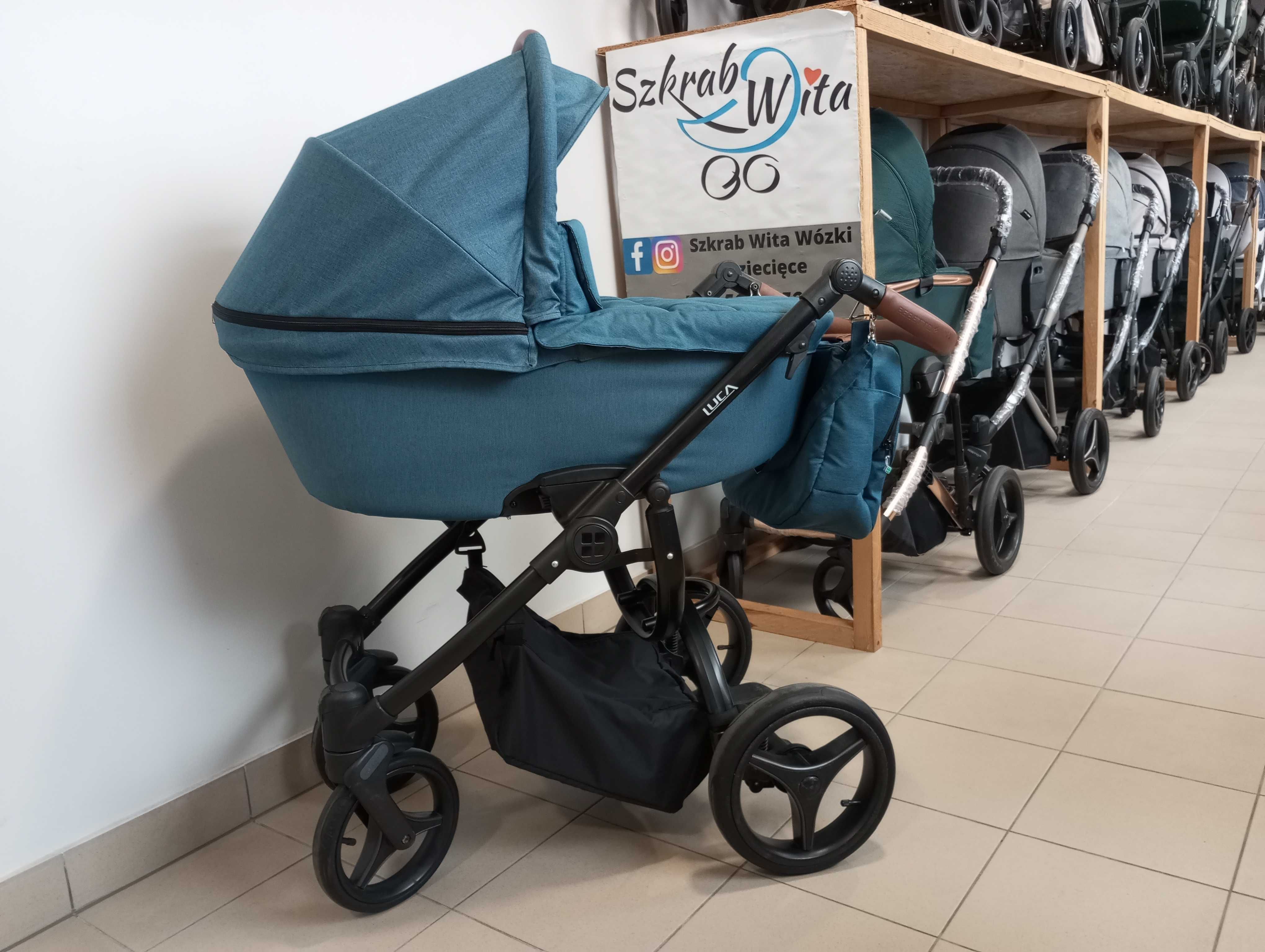 Bebetto 2w1 Szkrab Wita Wózki Dziecięce 12 miesięcy gwarancji