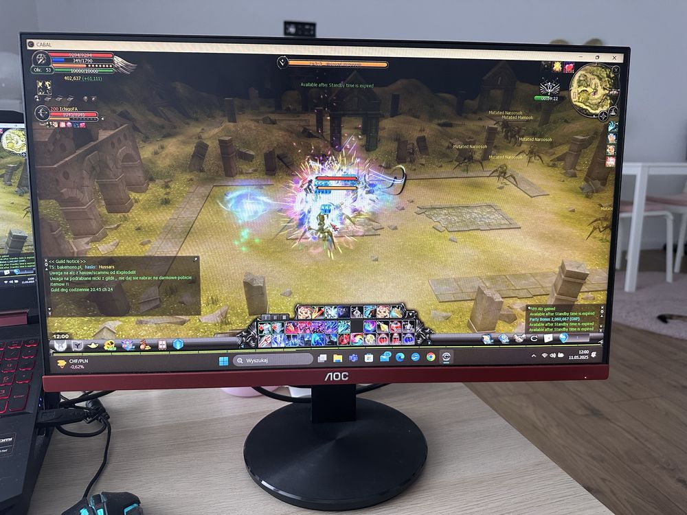 Monitor AOC z glosnikami