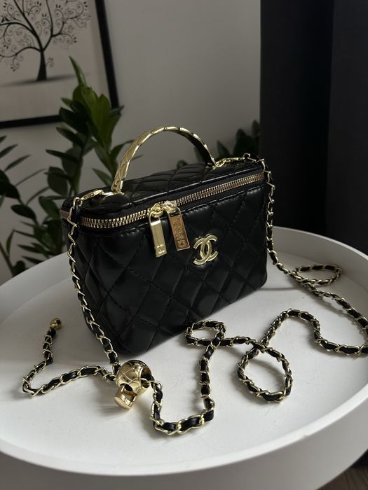 Сумка в стилі шанель chanel, популярна модна міні сумочка бочонок