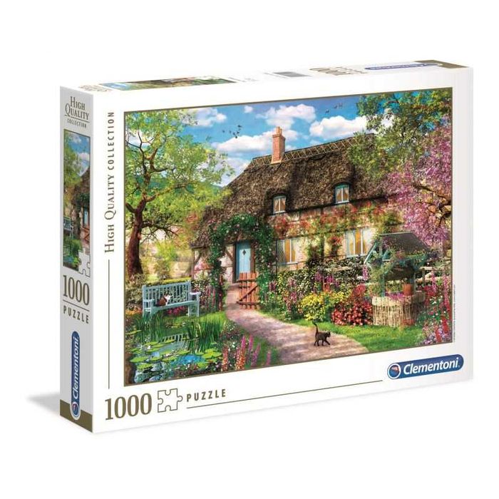 Puzzle 1000 el. High Quality Collection. Stara chata Clementoni