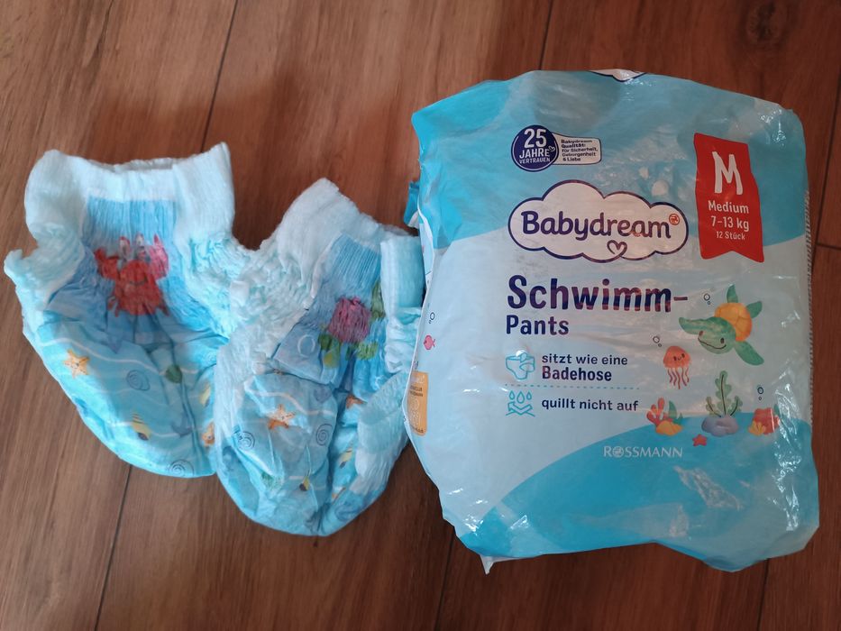Pieluchy, pieluszki, pieluchomajtki do pływania