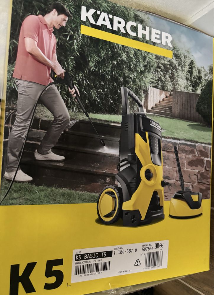 Мийка Karcher K5 Basic + Насадка Karcher T 5 T-Racer Акція Нові