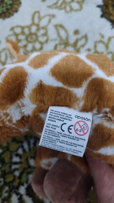 Brinquedo de bebé peluche novo