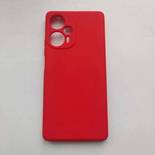 Silicone case with microfiber Poco F5 / Poco F5 Pro