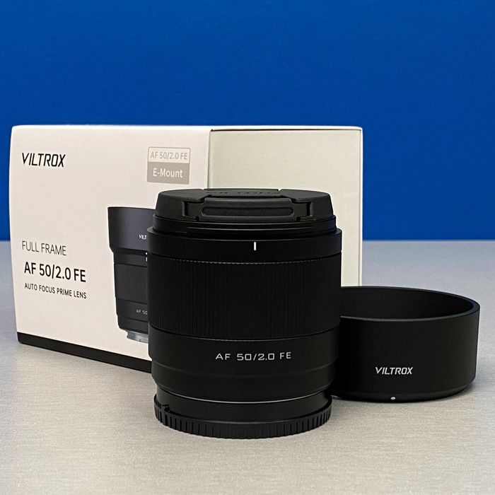 Viltrox AF 50mm f/2.0 STM ASPH (Sony FE) - NOVA - 3 ANOS DE GARANTIA