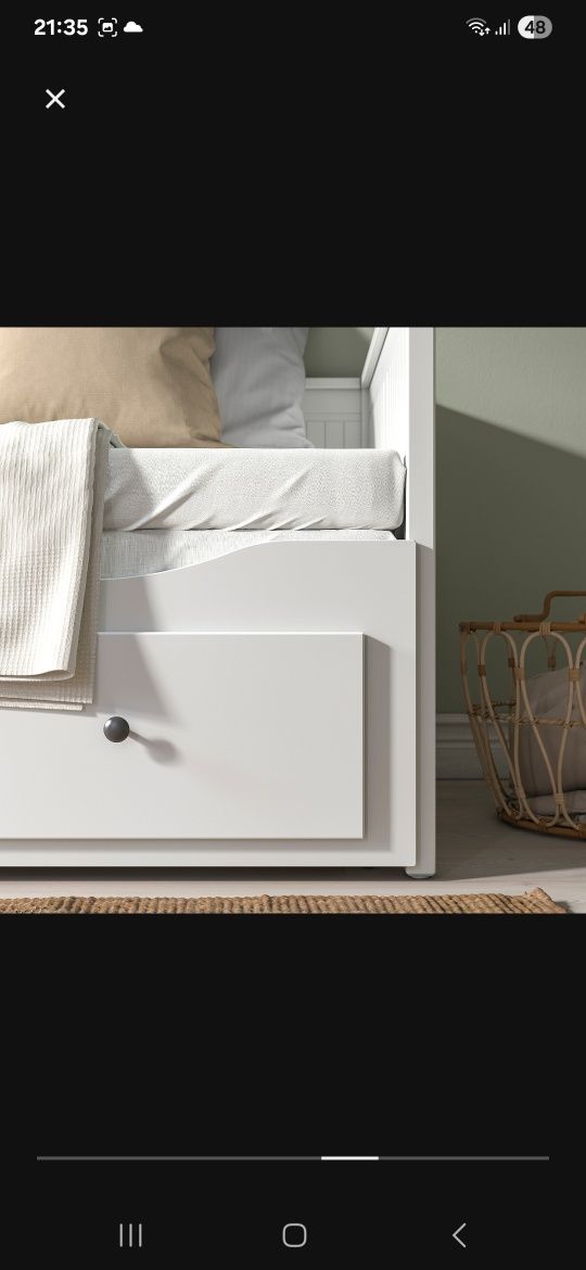 Vende-se cama HEMNES IKEA nova, ainda na caixa