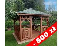 Altanka ogrodowa, altana drewniana, 3x3m, 4x3m, 4x4m, 6x4m