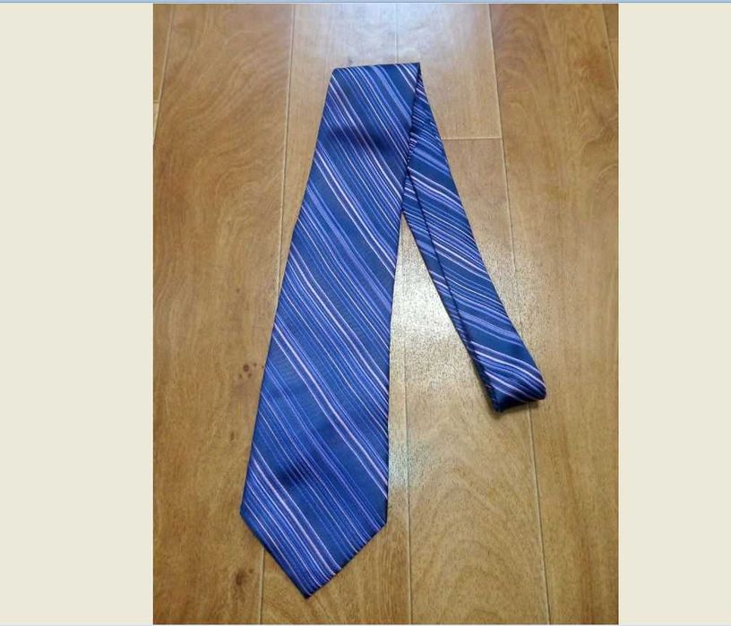 Галстук мужской из шёлка  полосатый  итальянский design italy