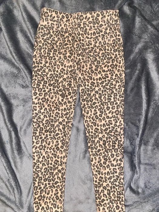 Spodnie w panterkę Skinny Denim Co roz. 146