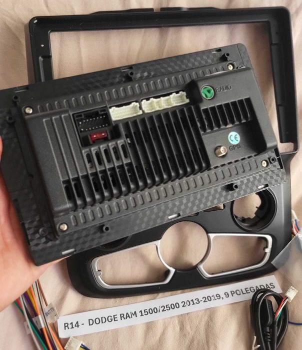 R14 - Auto Rádios DODGE RAM 1500 e 2500 de 13 a 19, 9" android