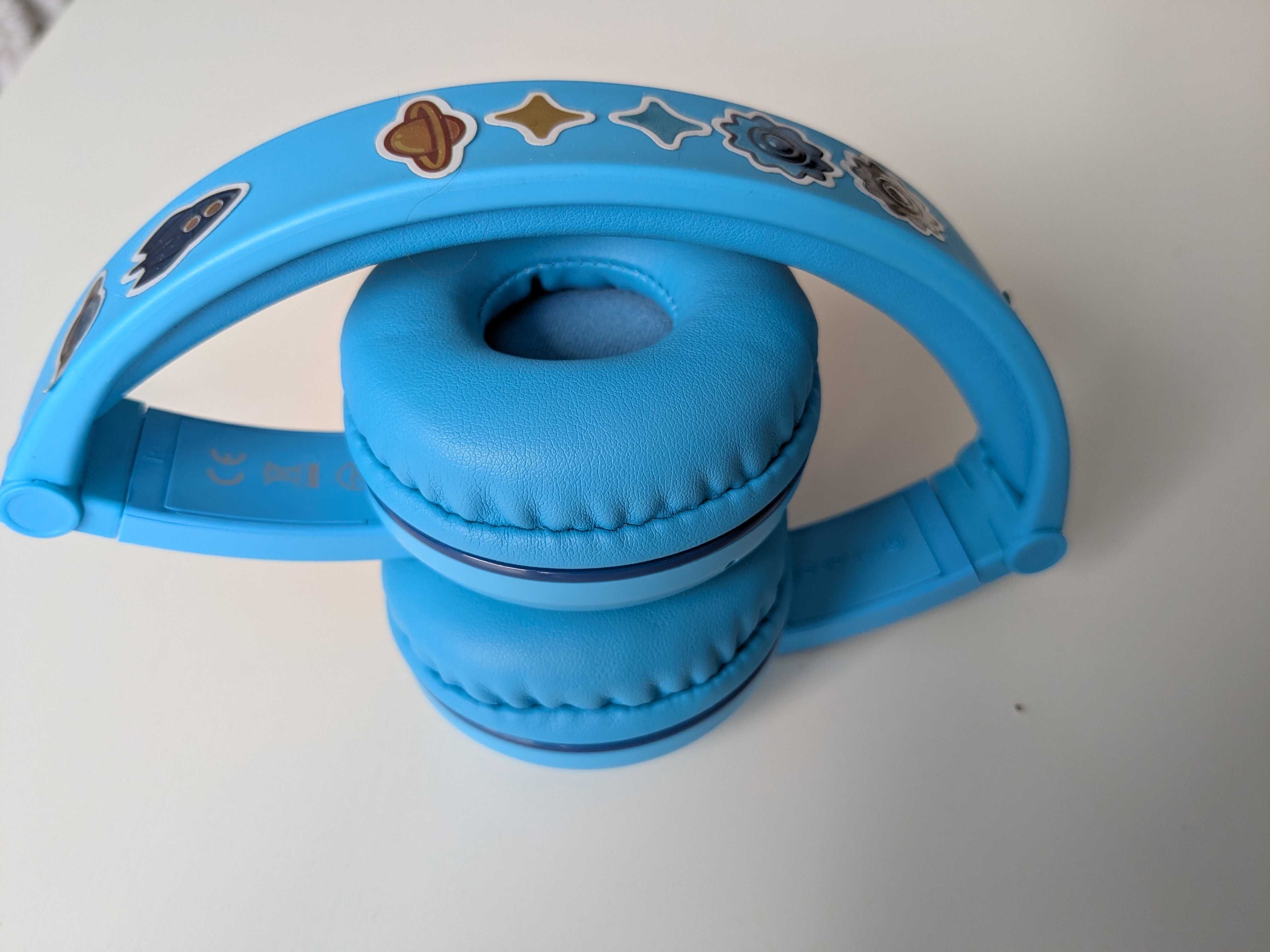Słuchawki Bluetooth dla Dzieci 3+ BUDDYPHONES Play Niebieskie