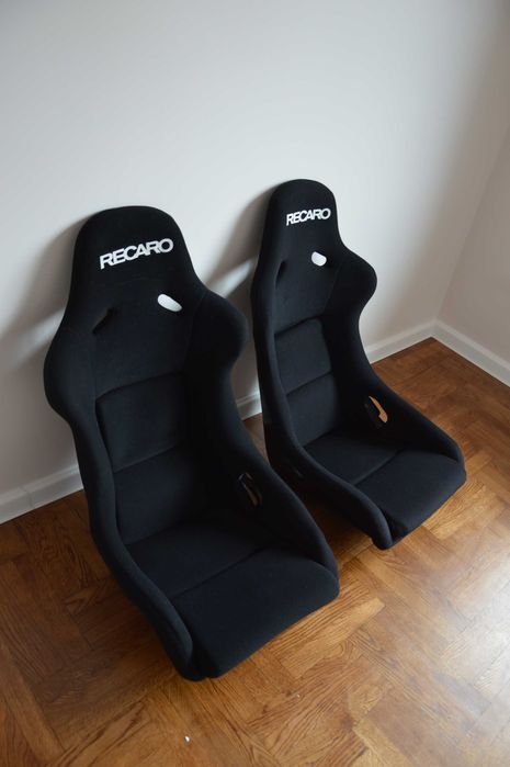 Recaro Pole position ABE fotele welur M2 M3 911 RS EVO STI YARIS GR