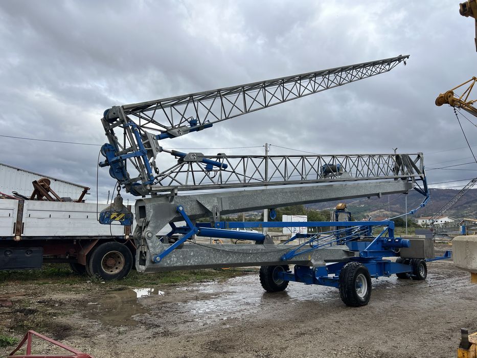 Grua hidraulica 22 metros monotrifasica