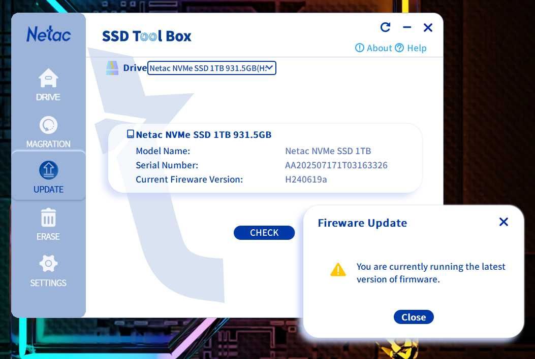 SSD M.2 NVMe PCIe 4.0x4 Netac NV7000-t 1 TB TLC