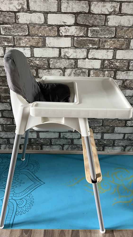Стульчик стол для кормления детский ikea с подношкой
