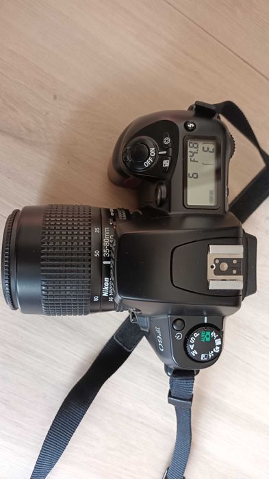 Aparat NIKON F60 + 2 Obiektywy NIKKOR 35-80mm + Tokina 2,8