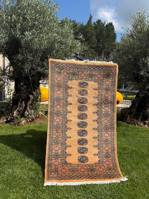 Nowy Dywan Ręcznie Tkany Kaszmirowy Pakistan Buchara 170x95 gal. 6 tyś