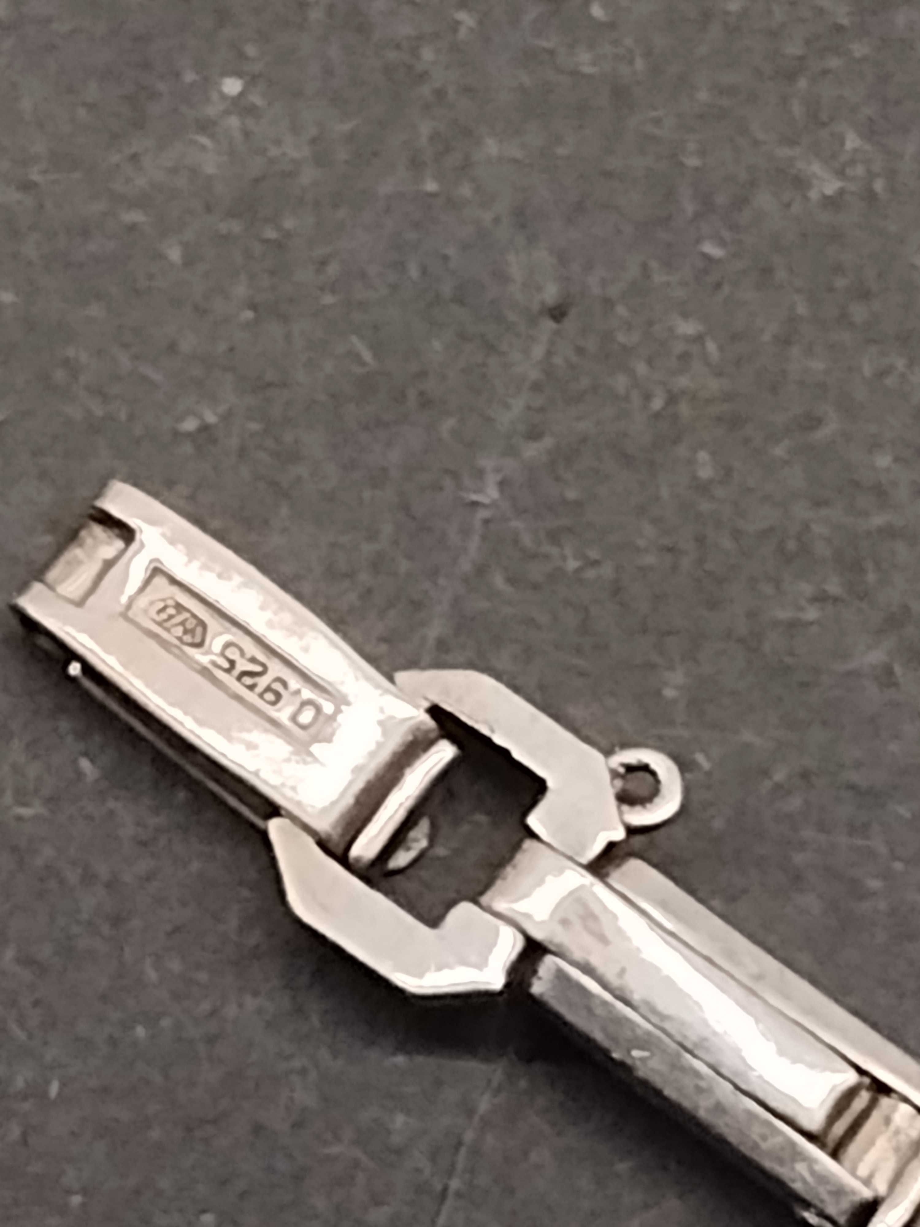 Zegarek biżuteryjny Art Deco lata 1935 z próbą