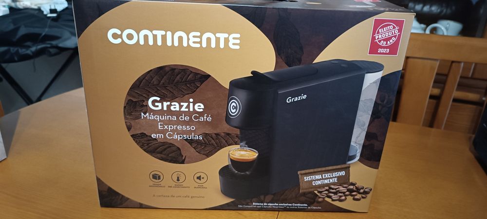 Máquina de café cápsulas Grazie continente nova