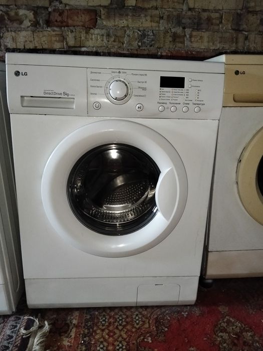 Пральна машина Lg F1257LD на 5 кг прямой привод