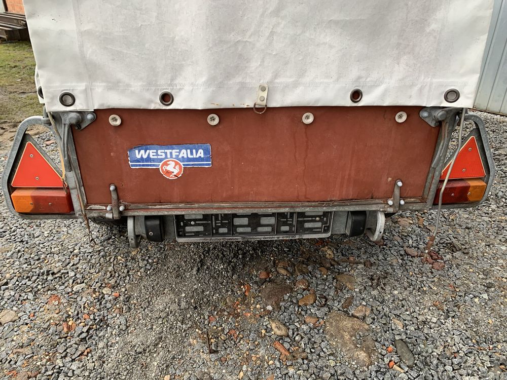 Przyczepka samochodowa Westfalia 1200kg solidna!