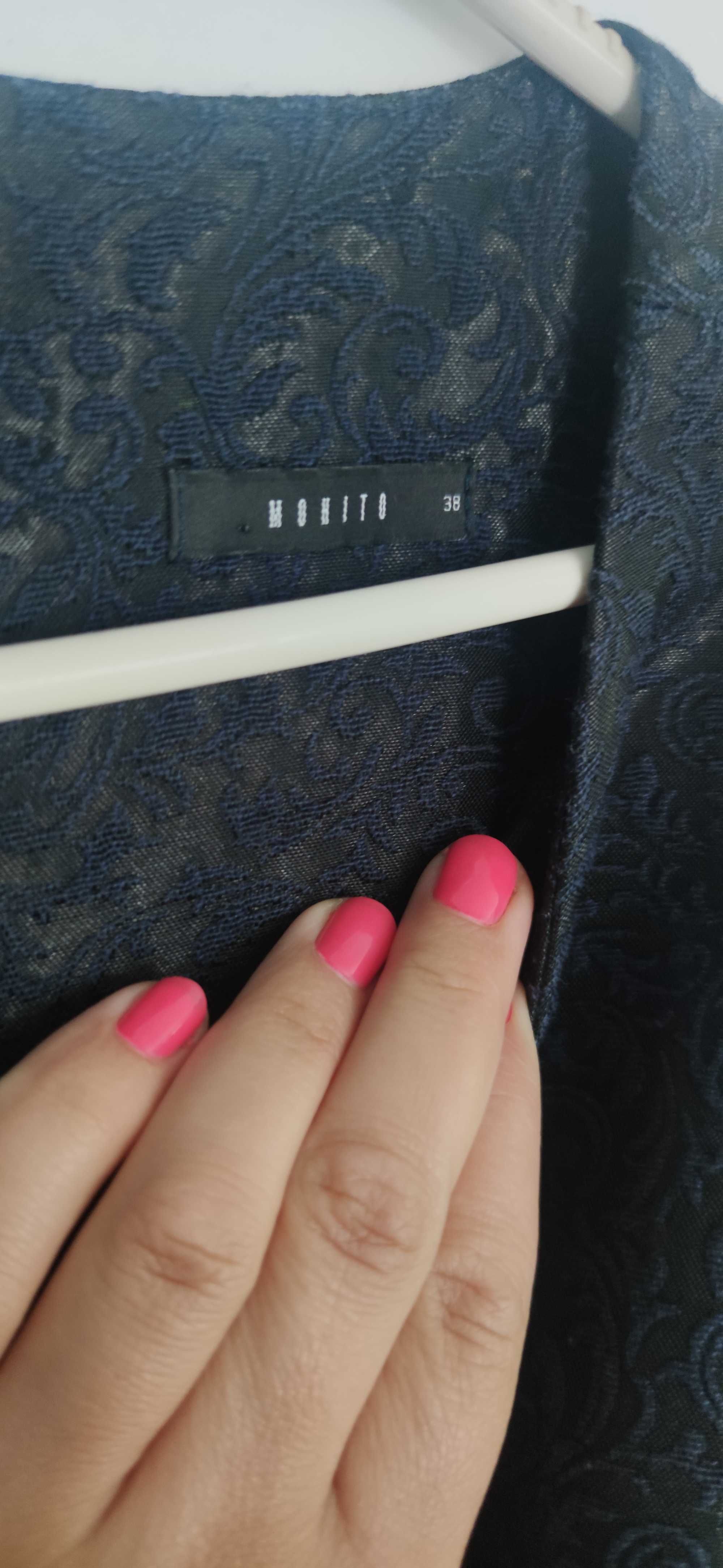 Sukienka koktajlowa połyskująca Mohito r.38