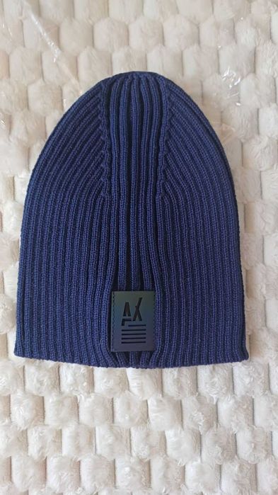 Шапка чоловіча р.56 т.синя