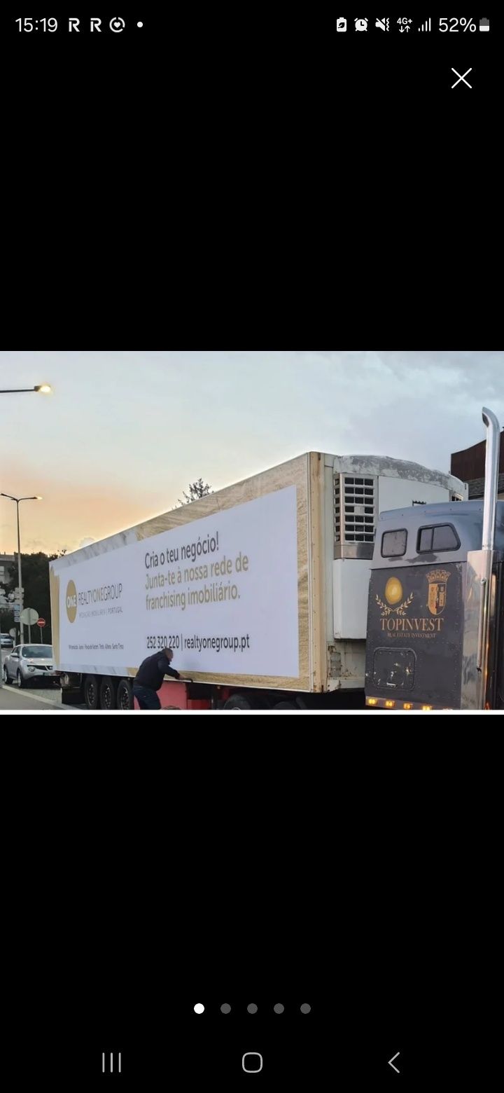 Semi Reboque em bom estado