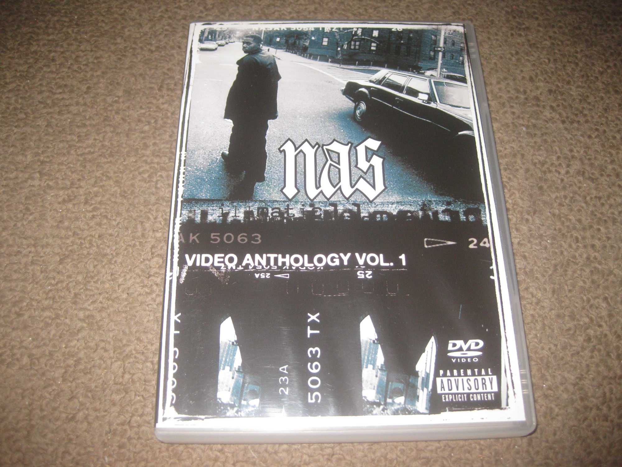 DVD do Nas "Video Anthology Vol. 1"