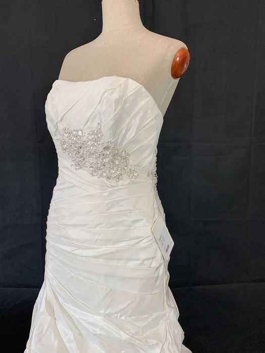 Nowa suknia ślubna księżniczka 40 L vintage cottagecore ivory glamour