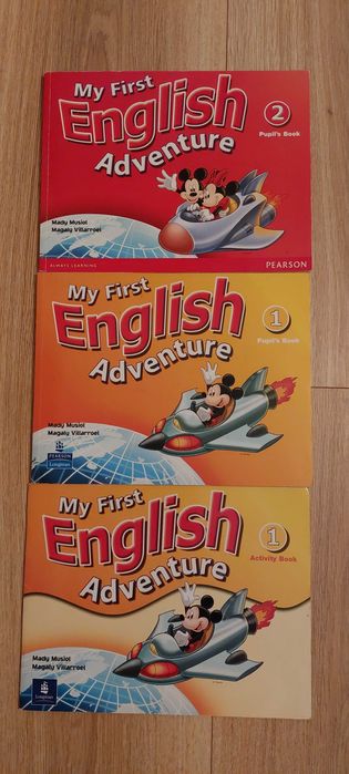 My First English Adventure - książki + płyty CD