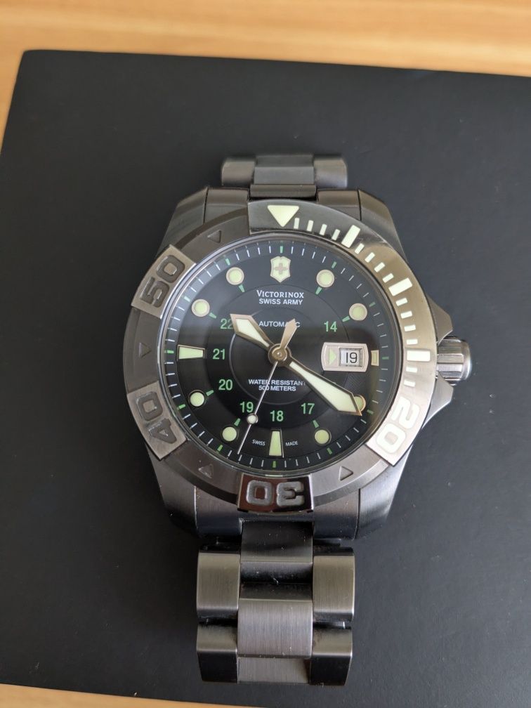 Victorinox Dive Master 500 automatic gun metal grey
