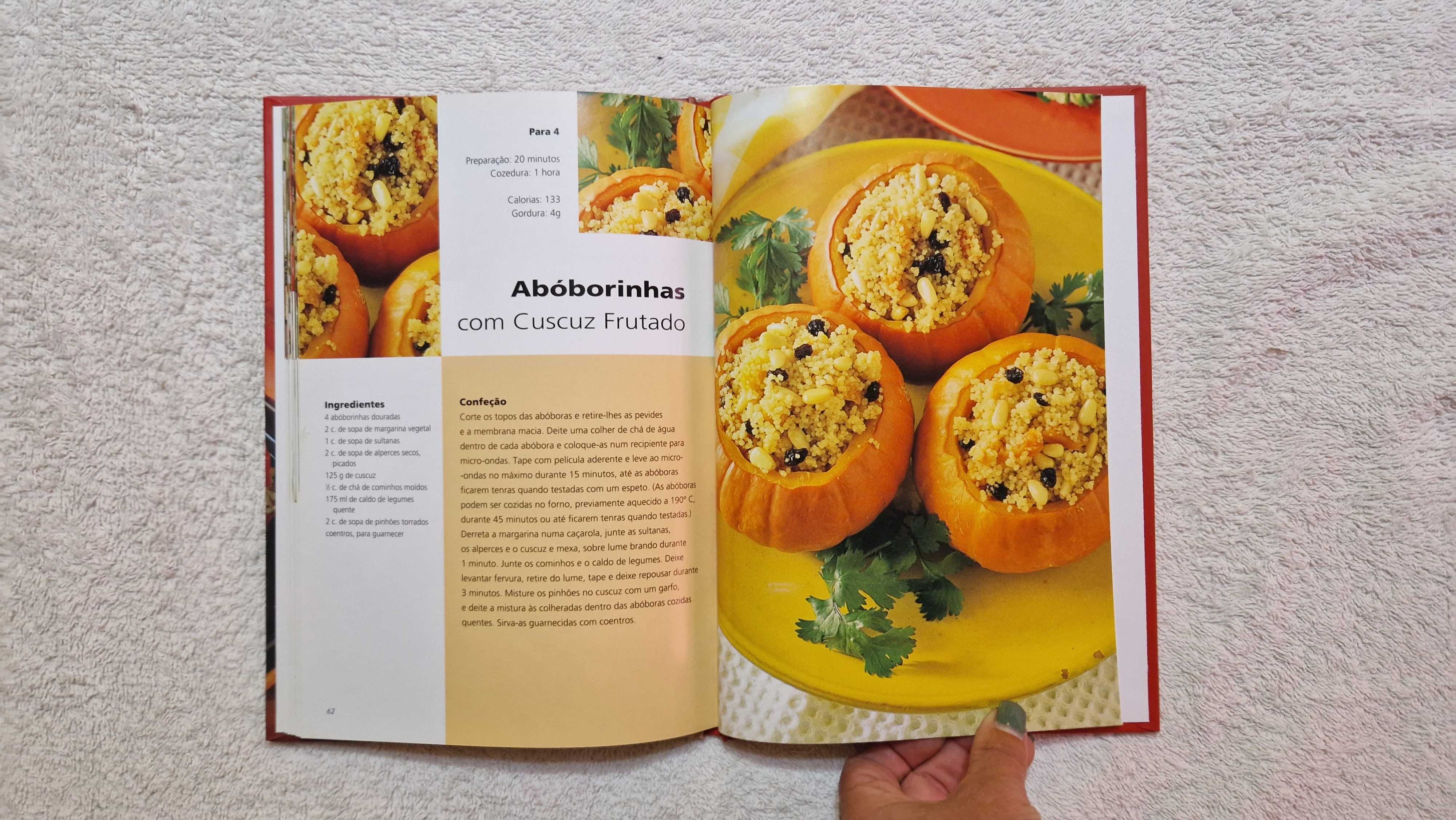 Livro "Cozinha Vegetariana"