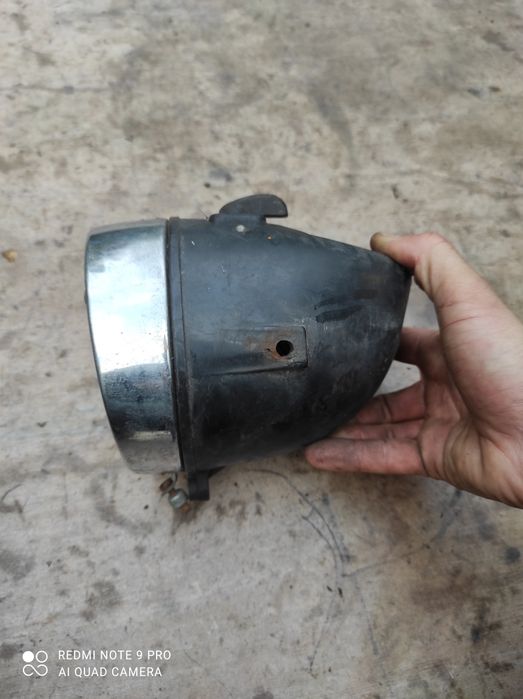 Lampa przód jawa 50 mustang klosz ramka stacyjka 15.113