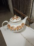Dzbanek porcelanowy uszkodzony Kolekcjonerskie