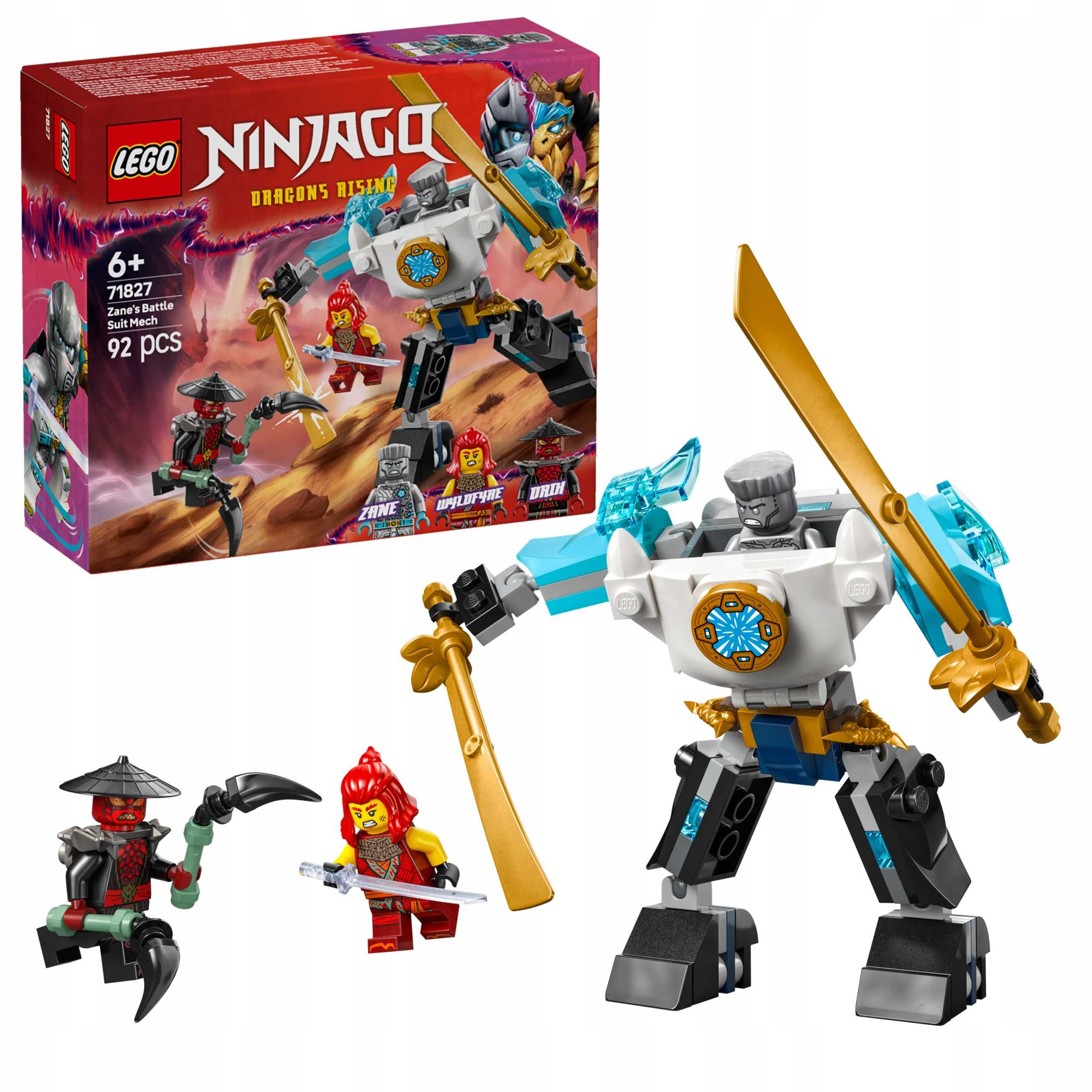 Lego Minjago Mech w zbroi bojowej