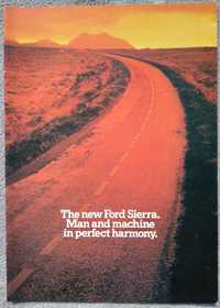 Prospekt Ford Sierra rok 1982