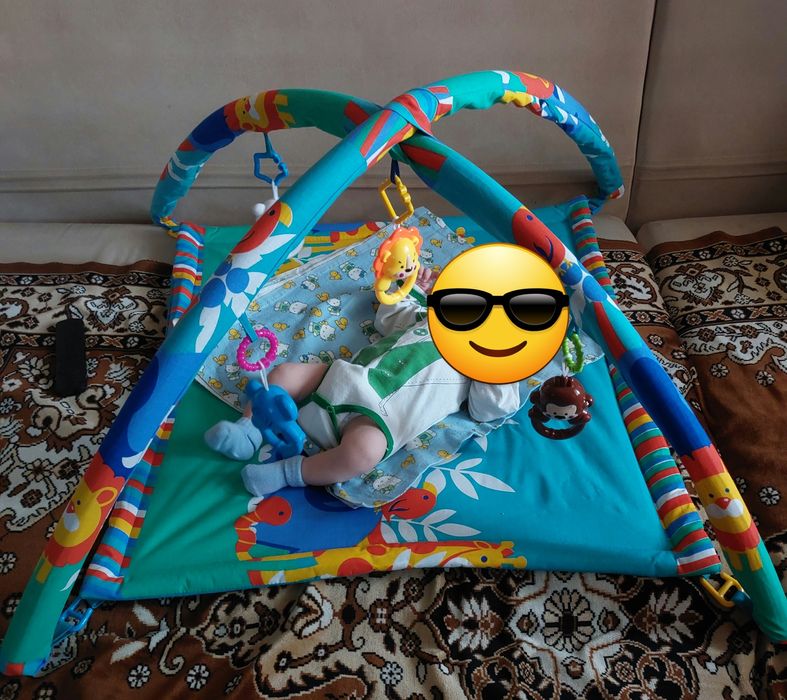 Розвиваючий килимок з дугами