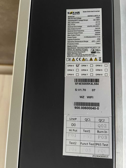Falownik Sofar 5.5 KTL-X