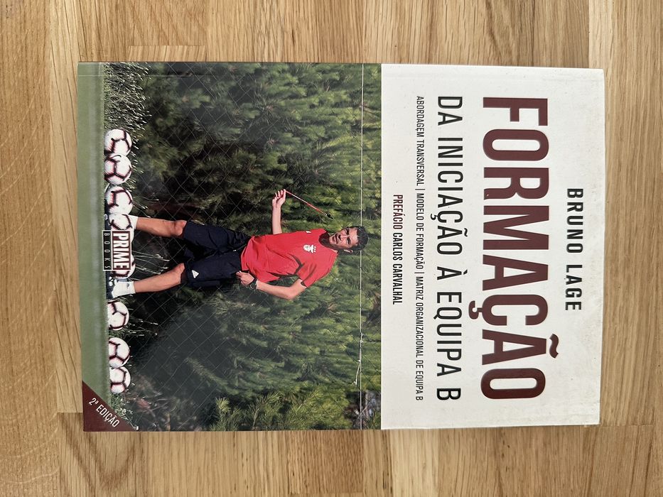 Conjunto de livros sobre futebol