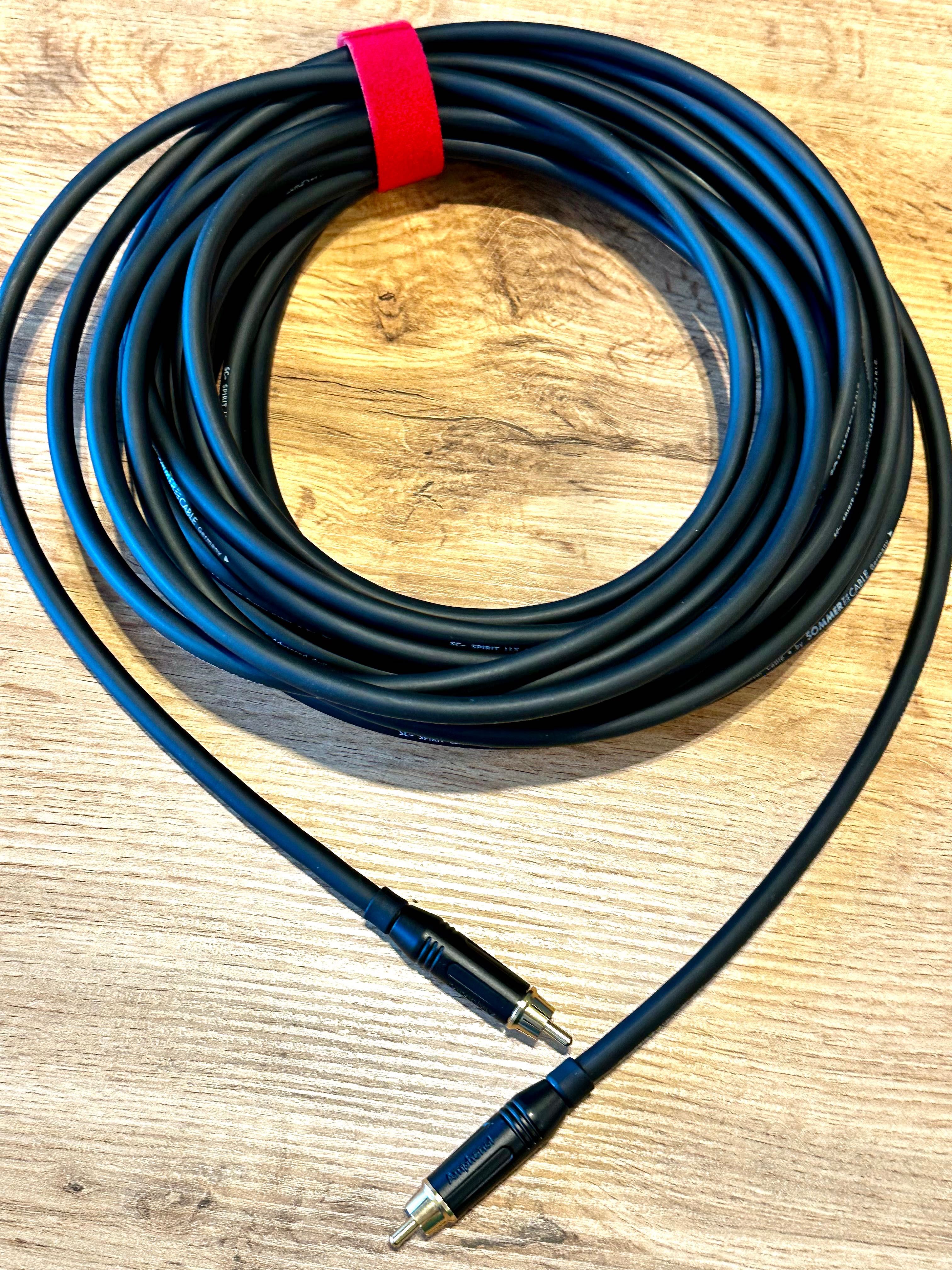Interkonekt RCA 6 metrów Sommer LLX