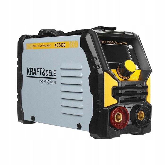 Spawarka inwertorowa 330A MMA, TIG LIFT, PULSE + kable Kraft&Dele