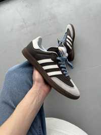 Жіночі кросівки Adidas Samba Brown/Grey/White