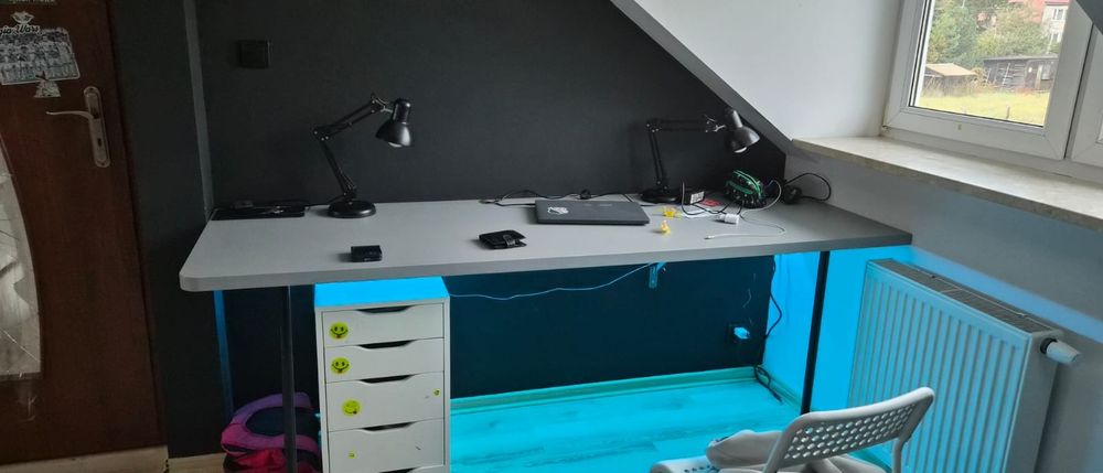 COB LED Light Strip 5V 2 metry, zimna biel, ciepła biel, niebieski USB