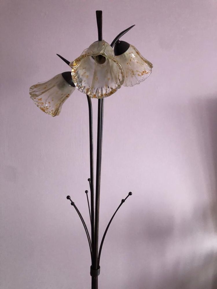 Zestaw lamp (sufitowa i stojąca)