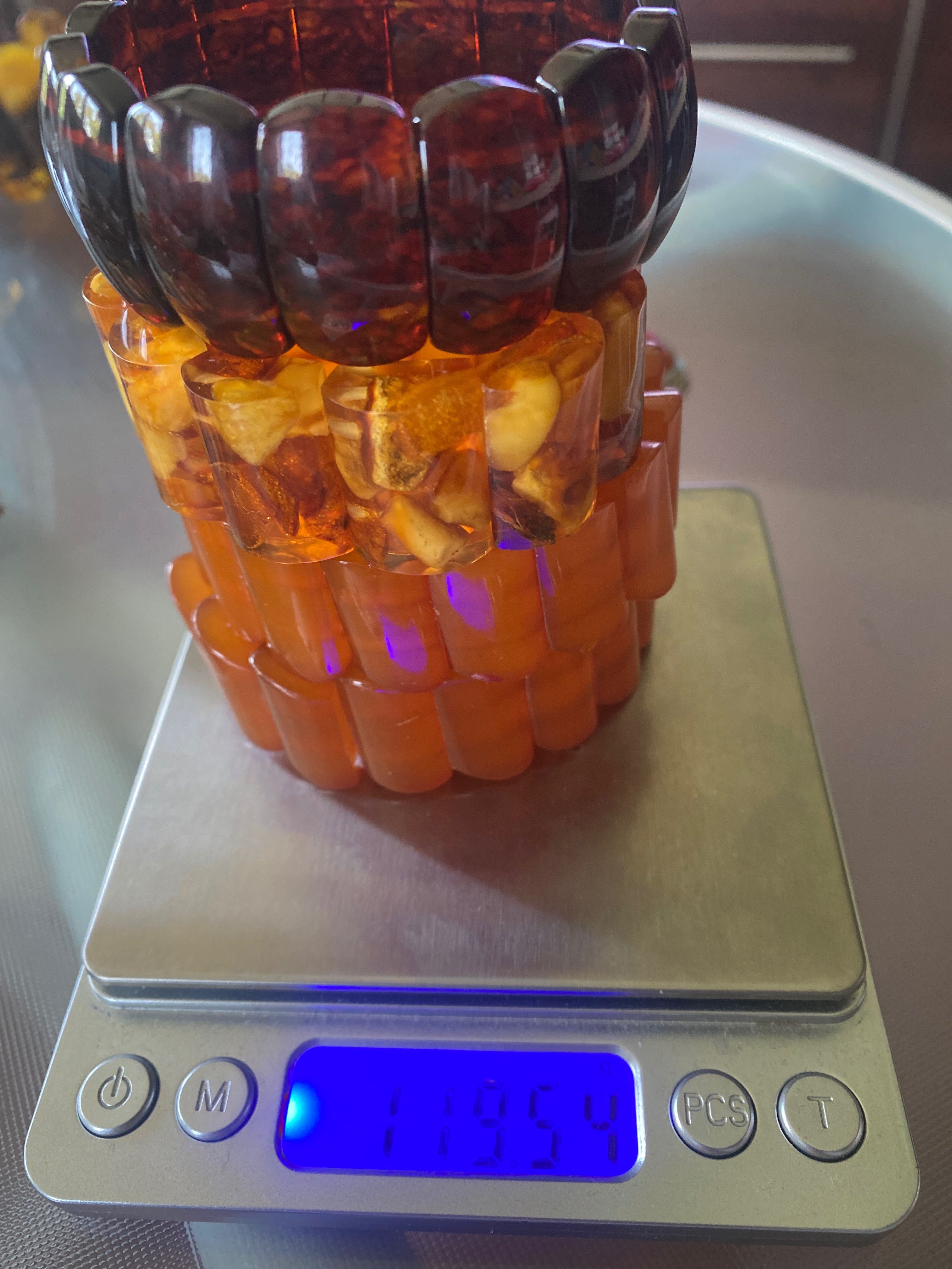 Bursztyn  biżuteria 442 gram