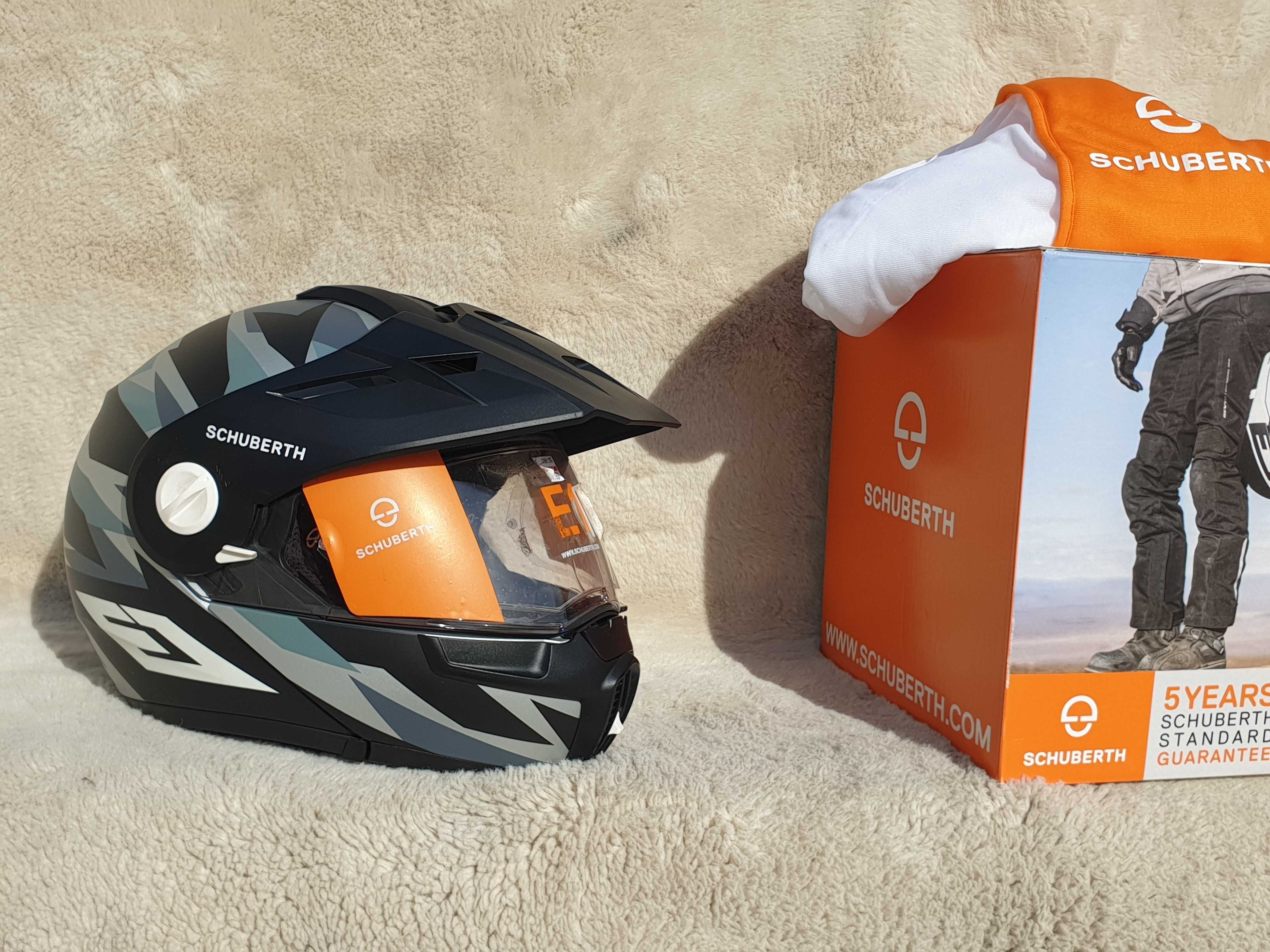 Schuberth E1 szczękowy kask motocyklowy rozm XS