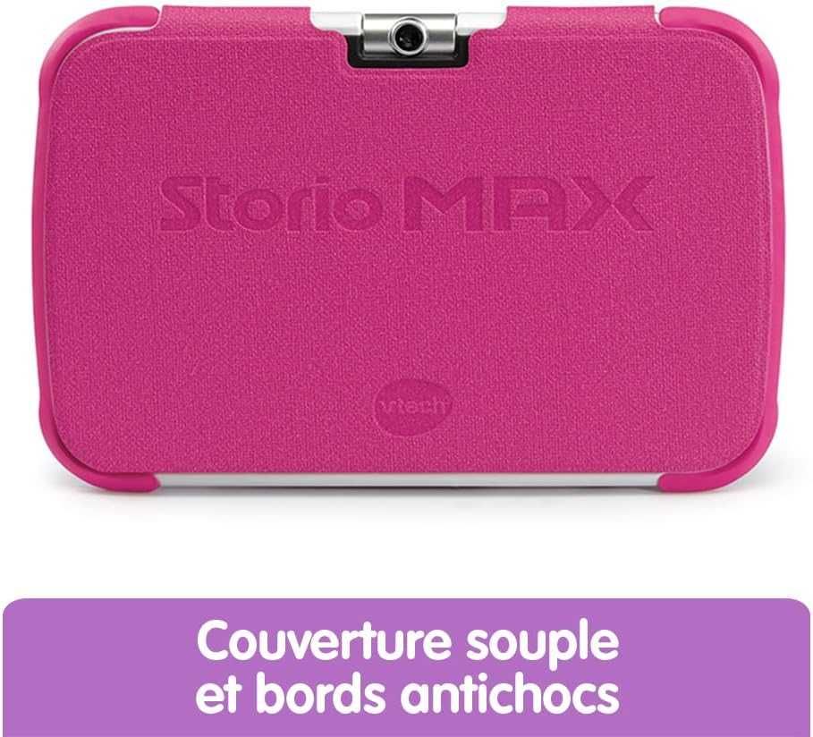 VTech Tablet Storio Max XL 2. różowy – 7 cali – wersja francuska