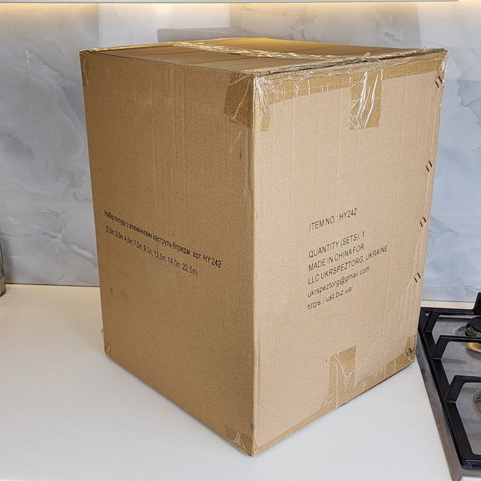 Набор алюминиевых кастрюль 3 шт 2;3;4 л и 8 шт 2;3;4;6;8;11;14;20 л